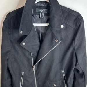 Forever 21 Black Suede Jacket